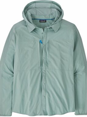 Patagonia Men’s Hooded Shirt Jacket | L |  - Seafoam